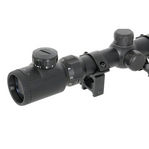 Scope 3-9x50E with high mounting rings [ACM]